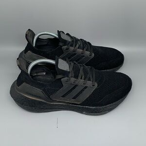 Adidas‎ UltraBoost 21 Triple Black Running Shoes FZ2767 Women's Sz 9.5